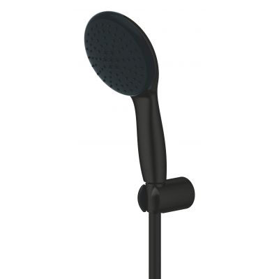 Zestaw prysznicowy ścienny czarny 279502431 Grohe Vitalio Start