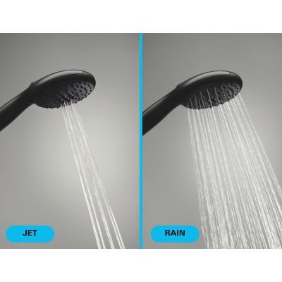 Zestaw prysznicowy ścienny czarny 279502431 Grohe Vitalio Start