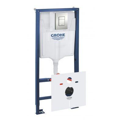 Stelaż podtynkowy z przyciskiem spłukującym do miski wiszącej 39449000 Grohe Rapid SL