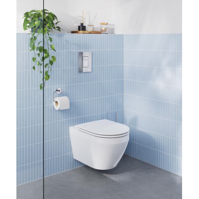 Miska WC wisząca bez kołnierza ze spłukiwaniem wirowym biały połysk 102485SH00 Grohe Euro Ceramic