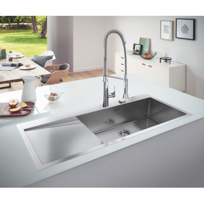 Zlewozmywak stalowy 116x52 cm 31582SD1 Grohe K1000