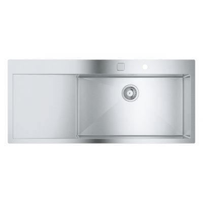 Zlewozmywak stalowy 116x52 cm 31582SD1 Grohe K1000