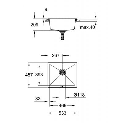 Zestaw Grohe 32294DC2 + Grohe 31654AP0