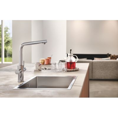 Zlewozmywak stalowy 55x45 cm 31726SD0 Grohe K700