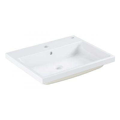 Umywalka 60x49 cm prostokątna wpuszczana biała 3947900H Grohe Cube Ceramic
