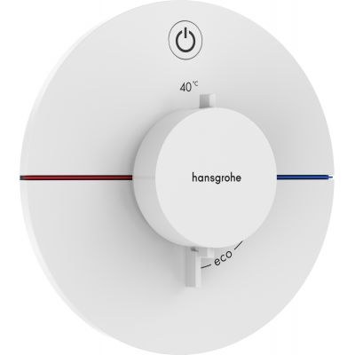 Hansgrohe ShowerSelect Comfort S 15553700 bateria prysznicowa podtynkowa podtynkowa biały