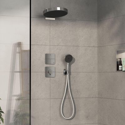 Hansgrohe ShowerSelect Comfort Q 15589000 bateria prysznicowa podtynkowa termostatyczna chrom
