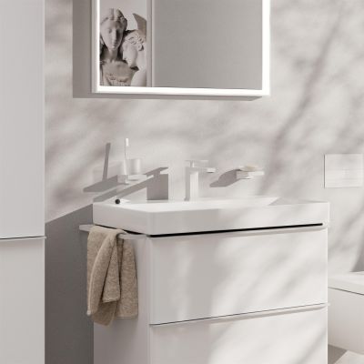 Hansgrohe Tecturis E 73011700 bateria umywalkowa stojąca biała