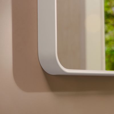 Lustro 36x70 cm prostokątne z oświetleniem biały 54968700 Hansgrohe Xarita Lite Q