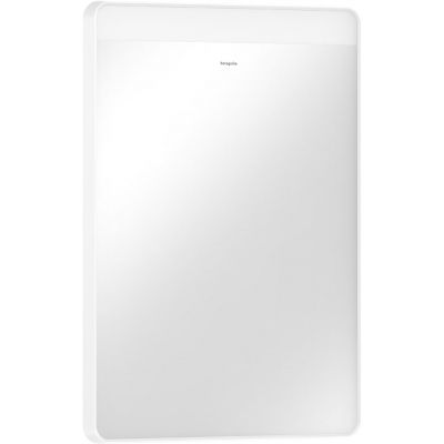 Lustro 50x70 cm prostokątne z oświetleniem biały 54969700 Hansgrohe Xarita Lite Q