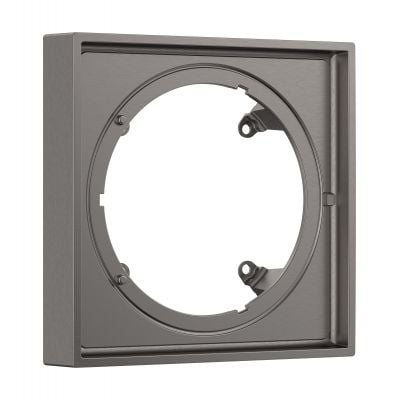 Hansgrohe ShowerSelect Comfort E rozeta przedłużająca czarny chrom szczotkowany 13617340