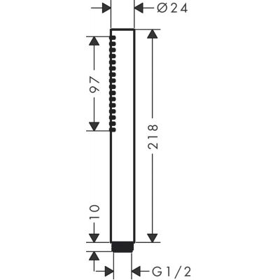 Hansgrohe Pulsify S 24125000 słuchawka prysznicowa chrom