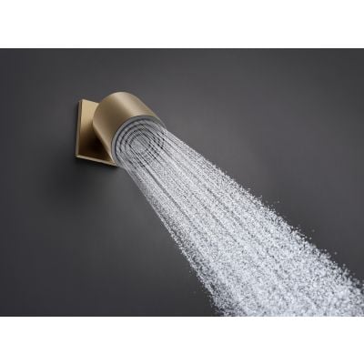 Hansgrohe Pulsify S deszczownica 10.5 cm okrągła brąz szczotkowany 24130140