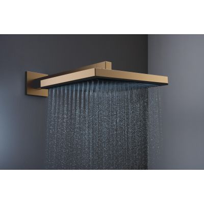 Hansgrohe Pulsify E deszczownica 26 cm kwadratowa brąz szczotkowany 24330140