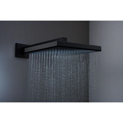 Deszczownica 26x26 cm kwadratowa czarna 24330670 Hansgrohe Pulsify E
