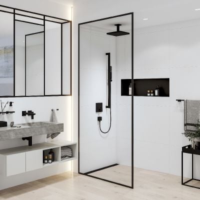Hansgrohe 24338670 ramię sufitowe czarny