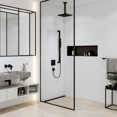 Hansgrohe 24339670 ramię sufitowe czarny