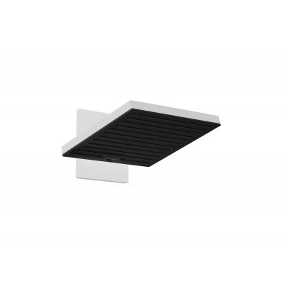 Deszczownica z ramieniem 26x26 cm kwadratowa biała 24350700 Hansgrohe Pulsify E