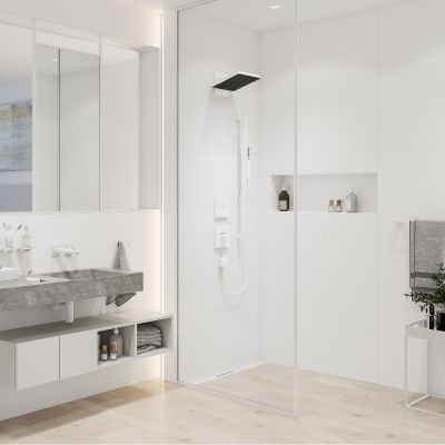 Drążek prysznicowy 90 cm 24403700 Hansgrohe Unica