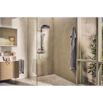 Hansgrohe Rainfinity 26853000 zestaw prysznicowy ścienny z deszczownicą chrom