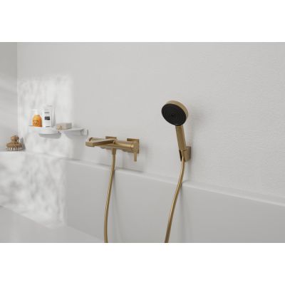 Hansgrohe Tecturis E 73420670 bateria wannowo-prysznicowa ścienna czarna
