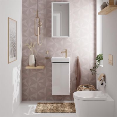 Deska sedesowa biała 60196450 Hansgrohe EluPura S