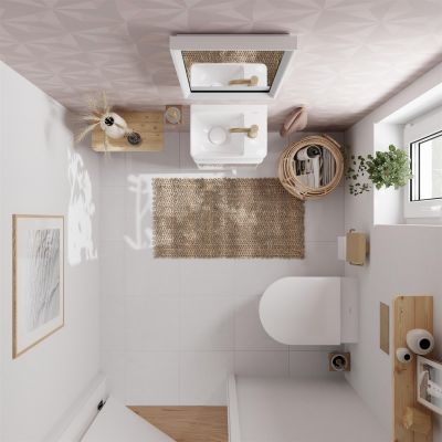 Deska sedesowa wolnoopadająca biała 60197450 Hansgrohe EluPura S