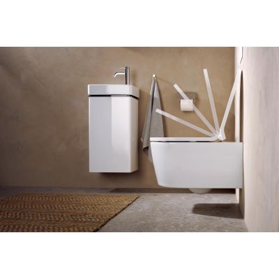 Deska sedesowa wolnoopadająca biała 60200450 Hansgrohe EluPura S