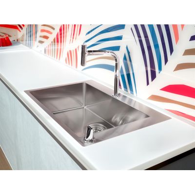Zlewozmywak stalowy 76x50 cm 43302800 Hansgrohe S 71