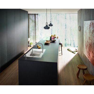 Zlewozmywak stalowy 76x50 cm 43302800 Hansgrohe S 71