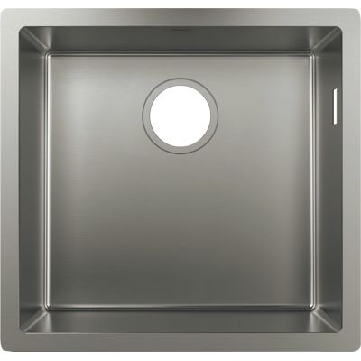Zlewozmywak stalowy 45.2x40 cm stal 43426800 Hansgrohe S 71