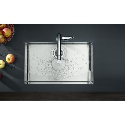 Zlewozmywak stalowy 66.2x40 cm 43428800 Hansgrohe S 71