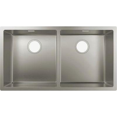 Zlewozmywak stalowy 76.7x40 cm 43430800 Hansgrohe S 71