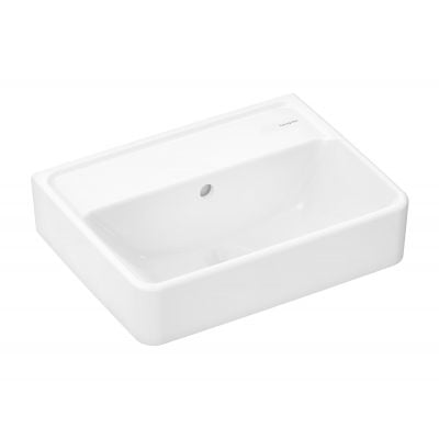 Umywalka 45x34 cm prostokątna ścienna biała 60229450 Hansgrohe Xanuia Q