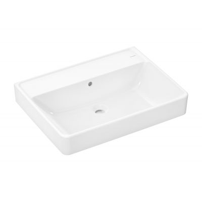 Umywalka 65x48 cm prostokątna ścienna biała 60245450 Hansgrohe Xanuia Q