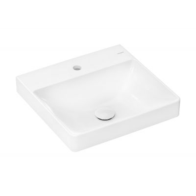 Umywalka 50x48 cm prostokątna nablatowa biała 61014450 Hansgrohe Xelu Q