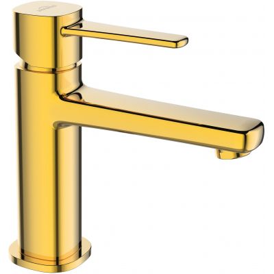 Invena Glamour BU02009 bateria umywalkowa stojąca złoty