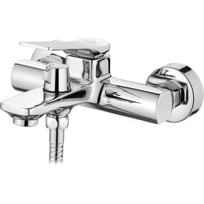 Invena Neri BW01001 bateria wannowo-prysznicowa ścienna chrom