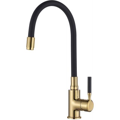 Invena Glamour BZ02L17 bateria kuchenna stojąca czarny