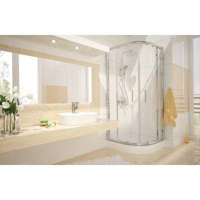 Invena Verso BC82E3S bateria kuchenna ścienna chrom