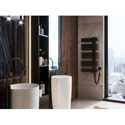 Grzejnik elektryczny 104.4x50 cm czarny ASTE50100C75GH09C2 Instal Projekt Astro Electro