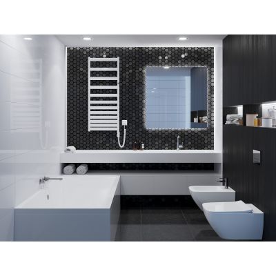 Grzejnik elektryczny 89.6x50 cm czarny BELE5090C75GH03C2 Instal Projekt Belti Electro