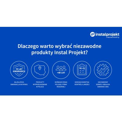 Grzejnik elektryczny 129x40 cm biały CODE40130C34GH06C1 Instal Projekt Code Electro