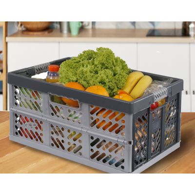 Pojemnik do przechowywania x59x39 cm szary 1042982700000 Keeeper Cristallbox Cornelia