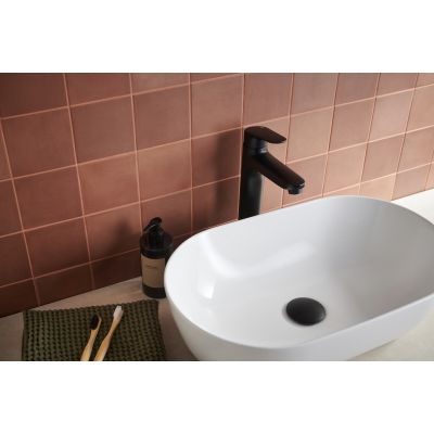 Bateria umywalkowa stojąca czarna 555271281 KFA Armatura Otava