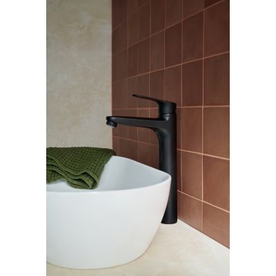 Bateria umywalkowa stojąca czarna 555271281 KFA Armatura Otava