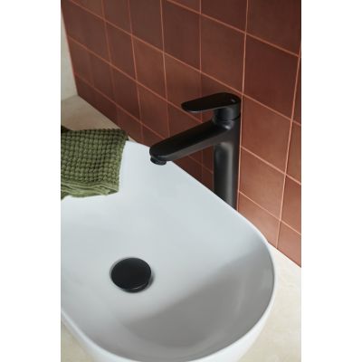 Bateria umywalkowa stojąca czarna 555271281 KFA Armatura Otava