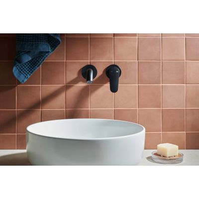 Bateria umywalkowa podtynkowa czarna 555981081 KFA Armatura Otava