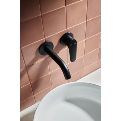 Bateria umywalkowa podtynkowa czarna 555981081 KFA Armatura Otava