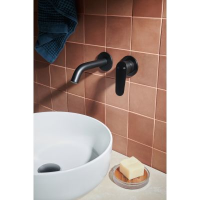 Bateria umywalkowa podtynkowa czarna 555981081 KFA Armatura Otava